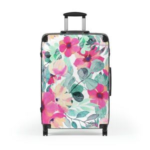 Flower suitcase